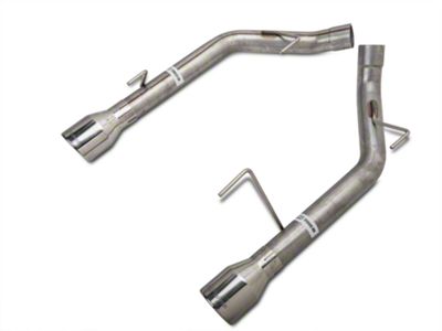 Pypes Muffler-Delete Axle-Back Exhaust System with Polished Tips (05-10 Mustang GT, GT500)