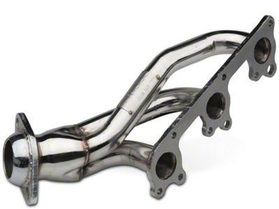 Pypes 1-5/8-Inch Shorty Headers; Polished (05-10 Mustang V6)