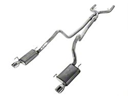 Pypes Violator True Dual Cat-Back Exhaust System with Polished Tips (05-10 Mustang V6)