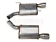 Pypes Violator True Dual Cat-Back Exhaust System with Polished Tips (05-10 Mustang V6)