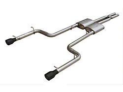 Pypes Race Pro Cat-Back Exhaust System with Black Tips (06-10 2.7L Charger)