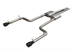 Pypes Street Pro Cat-Back Exhaust with Black Tips (06-10 2.7L Charger)