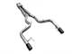 Pypes 3-Inch Connect Cat-Back Exhaust System with H-Box Mid-Pipe and Black Tips (15-17 Mustang GT Fastback)