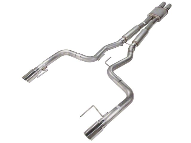 Pypes 3-Inch Connect Cat-Back Exhaust System with X-Box Mid-Pipe and Polished Tips (15-17 Mustang GT Fastback)