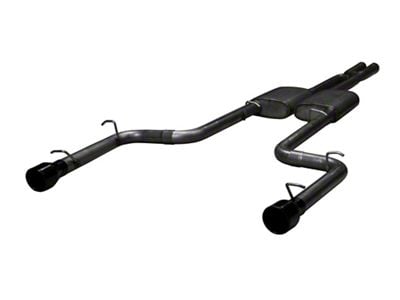 Pypes Race Pro Cat-Back Exhaust System with Black Tips (06-10 5.7L HEMI Charger)