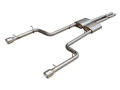Pypes Race Pro Cat-Back Exhaust System with Polished Tips (06-10 5.7L HEMI Charger)