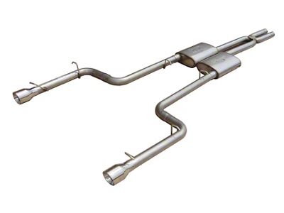 Pypes Street Pro Cat-Back Exhaust System with Polished Tips (06-10 5.7L HEMI Charger)