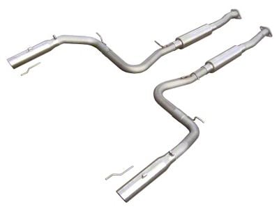 Pypes Race Pro Cat-Back Exhaust System with Polished Tips (99-04 Mustang Cobra)