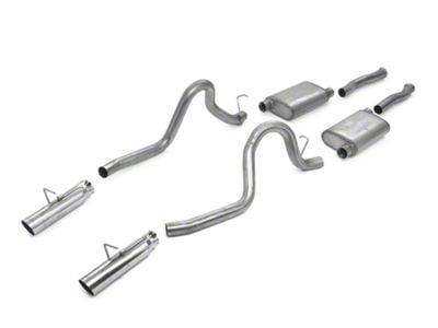 Pypes Violator Cat-Back Exhaust System with Polished Tips (98-04 Mustang GT; 03-04 Mustang Mach 1)