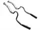 Pypes Pype-Bomb Cat-Back Exhaust System with Black Tips (1986 Mustang GT; 86-93 Mustang LX; 94-04 Mustang GT, Bullitt, Mach 1)
