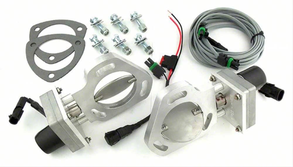 Pypes Camaro Dual Exhaust Electric Cutouts; 3Inch HVE10 (Universal