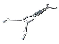 Pypes Race Pro Cat-Back Exhaust System with Black Tips (10-15 V6 Camaro Coupe)