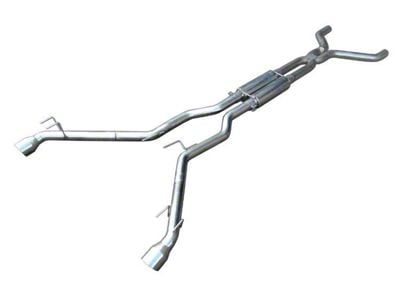 Pypes Race Pro Cat-Back Exhaust System with Black Tips (10-15 V6 Camaro Coupe)