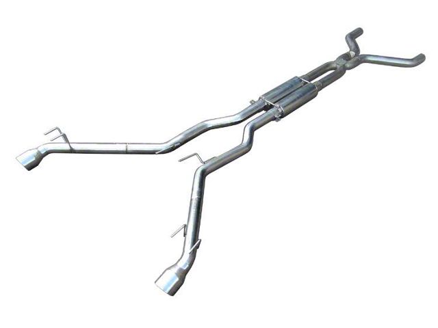 Pypes Race Pro Cat-Back Exhaust System with Polished Tips (10-15 Camaro SS Coupe)