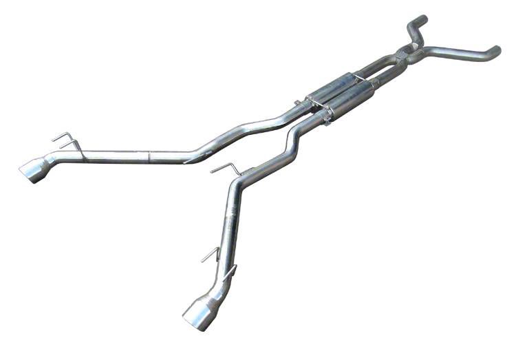 Pypes Camaro Race Pro Cat-Back Exhaust System with Polished Pypes Camaro Race Pro Cat-Back Exhaust System with Polished