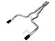 Pypes Factory Connect Cat-Back Exhaust System with H-Box Mid-Pipe and Black Tips (15-17 Mustang GT Fastback)