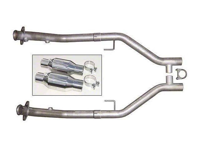 Pypes Catted H-Pipe (05-10 Mustang GT)
