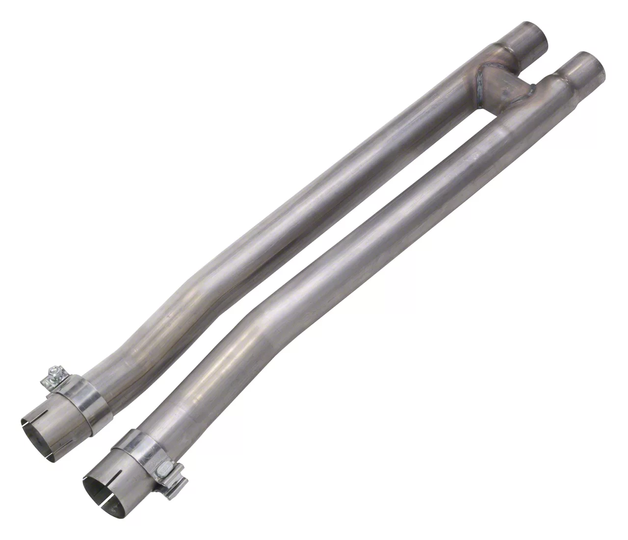 Pypes Cut and Clamp Resonator Delete H-Pipe (15-24 Mustang GT, Dark Horse)