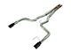 Pypes H-Bomb Cat-Back Exhaust System with Black Tips (15-17 Mustang GT Fastback)