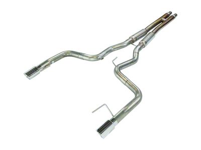 Pypes H-Bomb Cat-Back Exhaust System with Polished Tips (15-17 Mustang GT Fastback)
