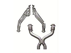 Pypes 1-5/8-Inch Long Tube Headers with Catted X-Pipe (11-14 Mustang GT)