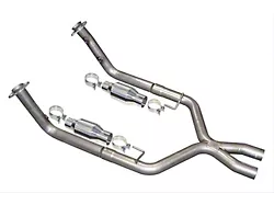 Pypes Catted X-Pipe with Metallic Catalytic Converters (05-10 Mustang GT)