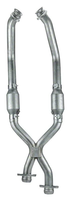 Pypes X-Pipe w/Catalytic Converters XFM30E 79-95 Mustang Pypes X-Pipe w/Catalytic Converters XFM30E 79-95 Mustang