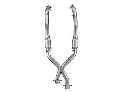Pypes X-Pipe w/Catalytic Converter XFM36E 99-04 Mustang