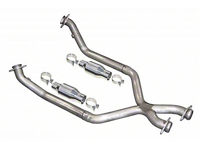 Pypes X-Pipe w/Catalytic Converters XFM30E 79-95 Mustang