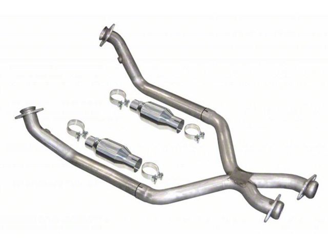 Pypes Catted X-Pipe (96-98 Mustang GT)