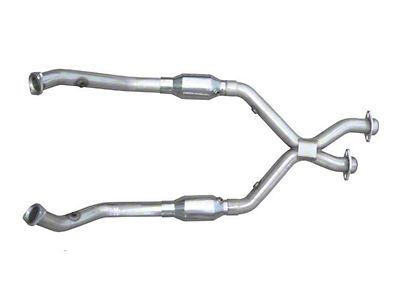Pypes X-Pipe w/Catalytic Converter XFM39E 98-04 V6 Mustang