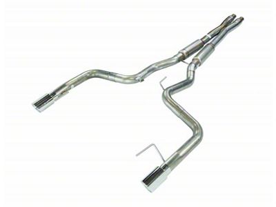 Pypes X-Bomb Cat-Back Exhaust System with Polished Tips (2024 Mustang GT Fastback w/o Active Exhaust)