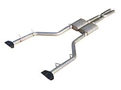 Pypes Race Pro Cat-Back Exhaust System with Black Tips (08-10 6.1L HEMI Challenger)