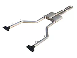 Pypes Race Pro Cat-Back Exhaust System with Black Tips (09-14 5.7L HEMI Challenger)