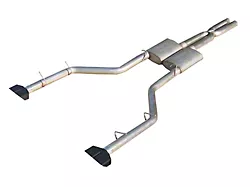 Pypes Race Pro Cat-Back Exhaust System with Black Tips (11-14 6.4L HEMI Challenger)