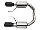 Pypes Street Pro Touring Axle-Back Exhaust System with Black Tips (15-17 Mustang GT)