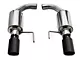 Pypes Street Pro Touring Axle-Back Exhaust System with Black Tips (15-23 Mustang EcoBoost w/o Active Exhaust)