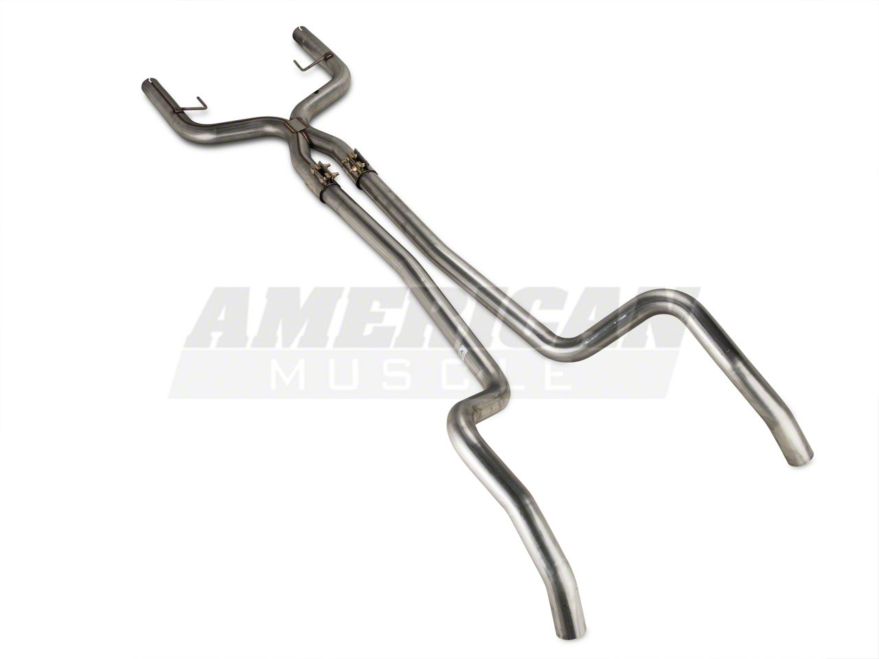 Pypes Mustang True Dual Exhaust Xpipe Kit SFM65 (0510 Mustang V6