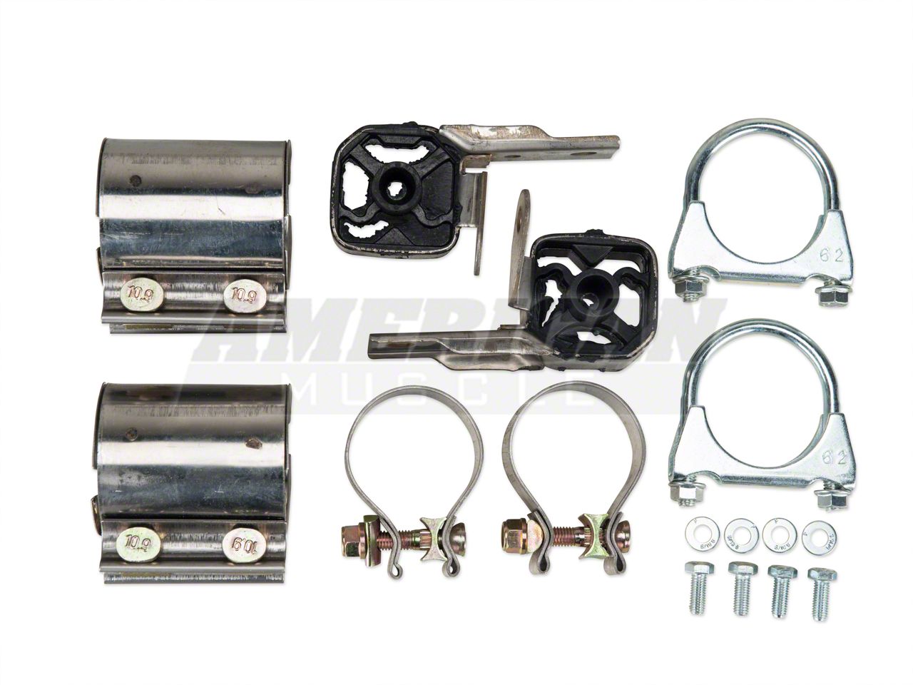 Pypes Mustang True Dual Exhaust Xpipe Kit SFM65 (0510 Mustang V6