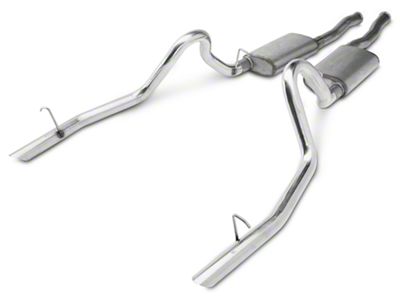 Pypes Violator Cat-Back Exhaust System with 2.50-Inch Tips (1986 Mustang GT; 86-93 Mustang LX; 94-97 Mustang GT)