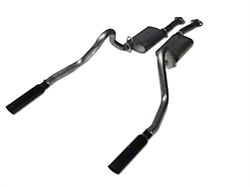 Pypes Violator Cat-Back Exhaust with Black Tips (98-04 Mustang GT; 03-04 Mustang Mach 1)