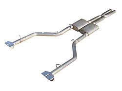 Pypes Violator Cat-Back Exhaust System with Black Tips (11-14 6.4L HEMI Challenger)