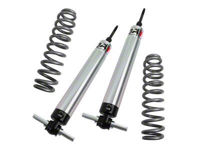 QA1 Pro Coil Single Adjustable Front Coil-Over Kit; 300 lb./in. Spring Rate (93-02 Camaro)