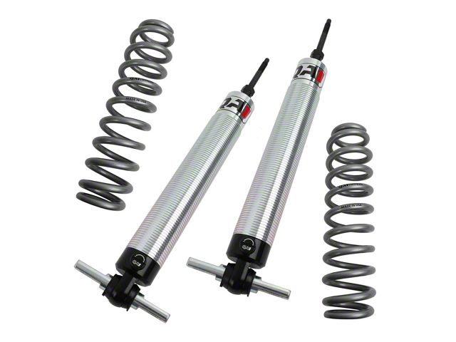 QA1 Pro Coil Single Adjustable Front Coil-Over Kit; 300 lb./in. Spring Rate (93-02 Camaro)
