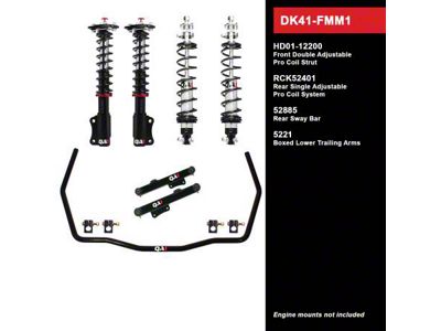 QA1 Level 1 Drag Kit with Coil-Overs (79-86 Mustang)