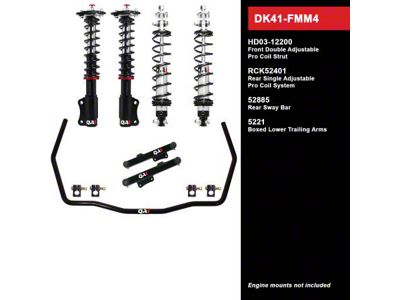 QA1 Level 1 Drag Kit with Coil-Overs (94-04 Mustang, Excluding 99-04 Cobra)