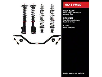 QA1 Level 1 Handling Kit with Coil-Overs (87-89 Mustang)