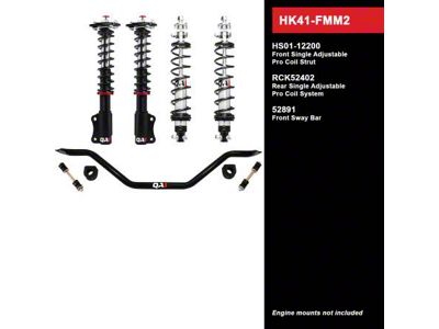 QA1 Level 1 Handing Kit with Coil-Overs (87-89 Mustang)