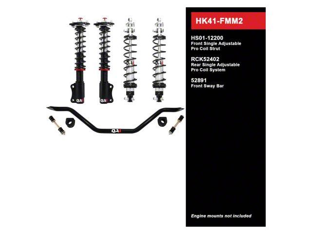QA1 Level 1 Handing Kit with Coil-Overs (87-89 Mustang)