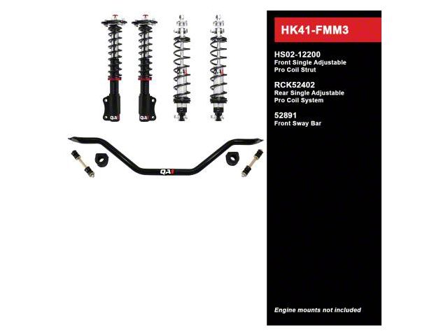 QA1 Level 1 Handing Kit with Coil-Overs (90-93 Mustang)